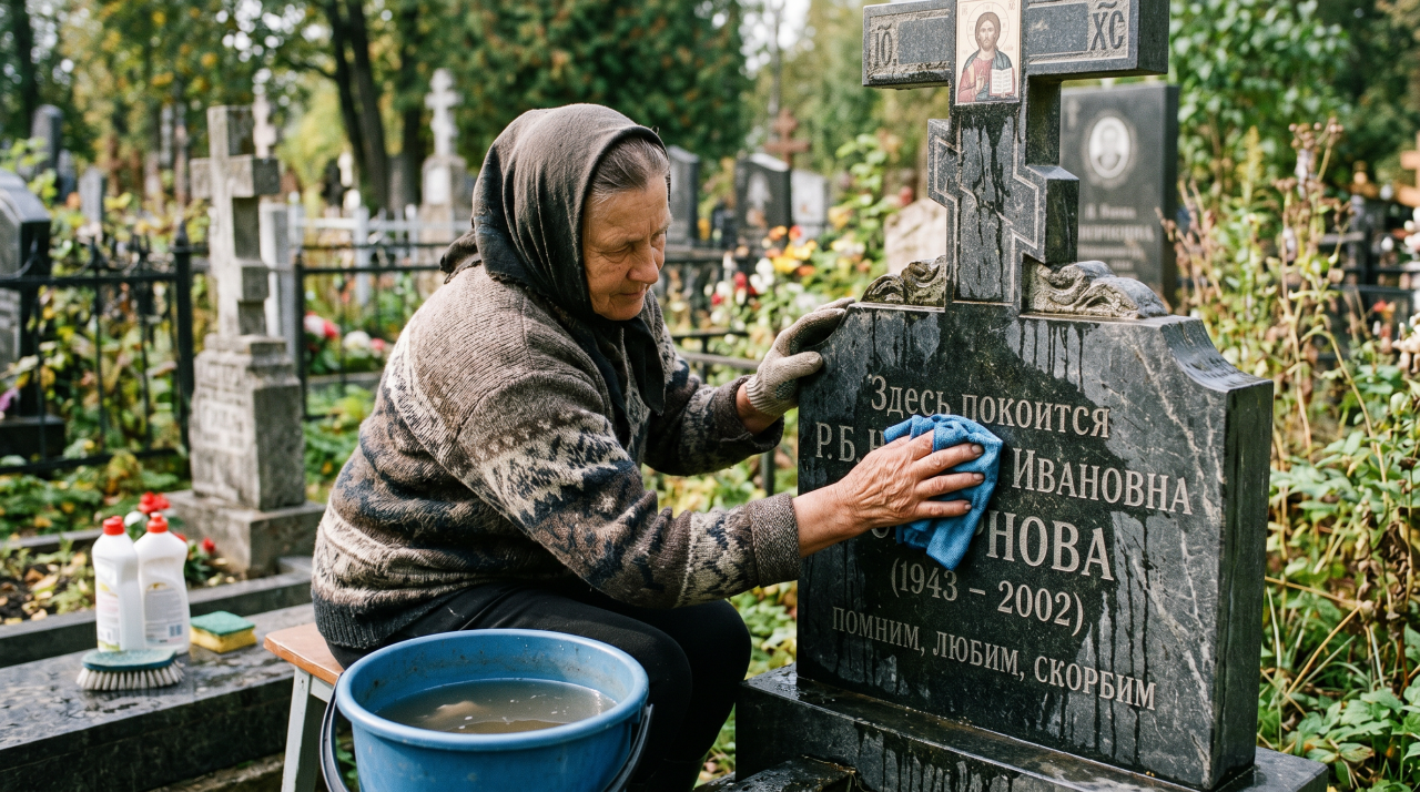  Посещение кладбища