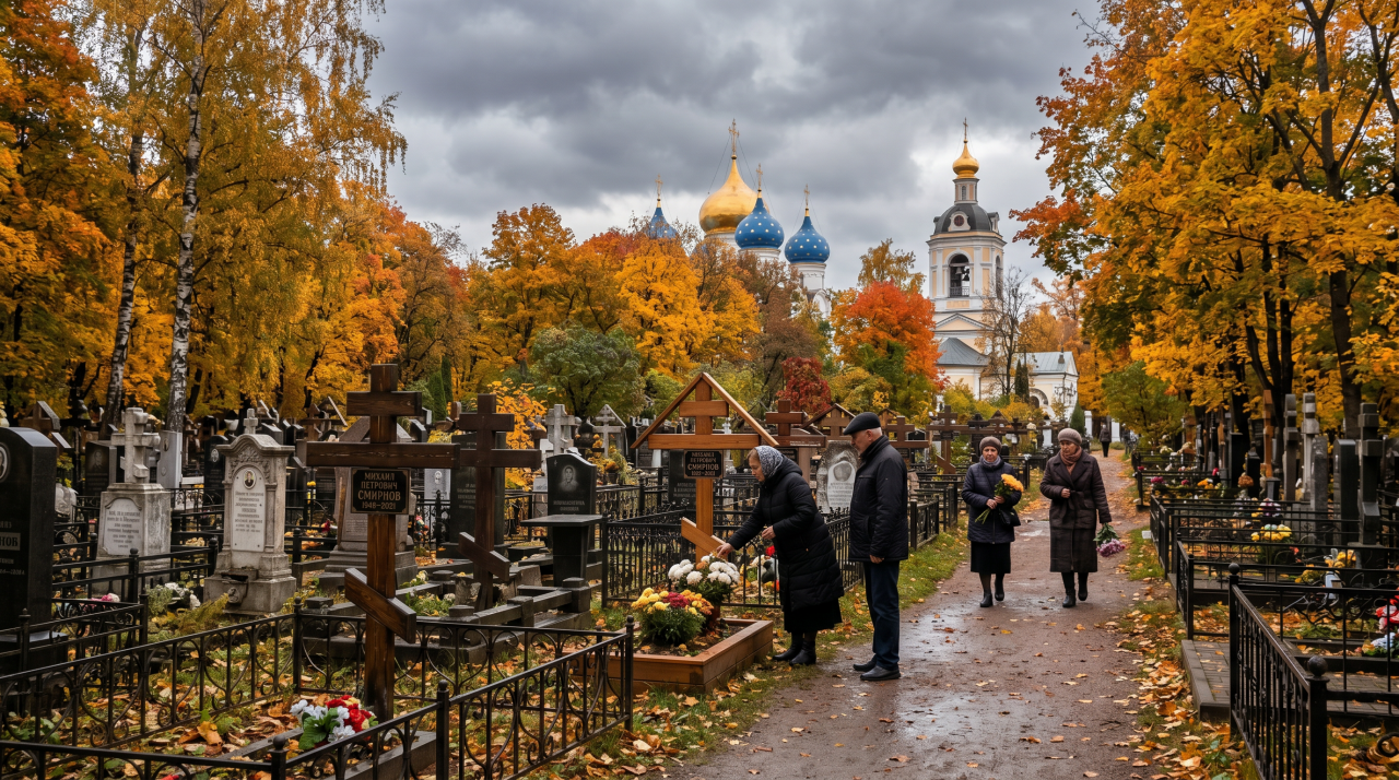  Посещение кладбища