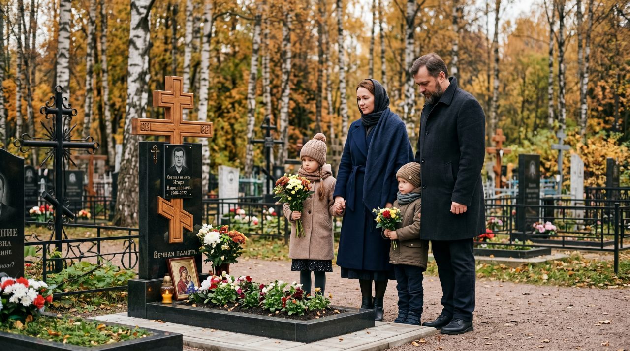 ДЕТИ НА КЛАДБИЩЕ ПРИСУТВУЮТ