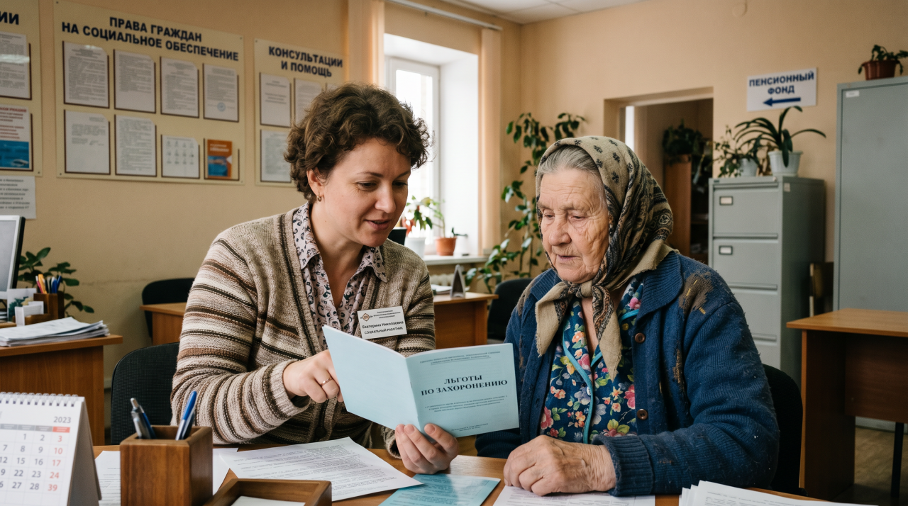 документация на место на кладбище