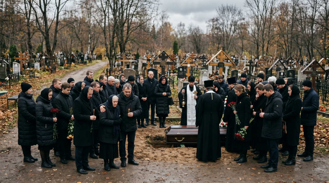 присутствие на похоронах